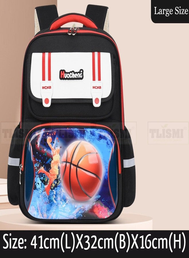 TLISMI Cute 3D Digital Cartoon Animated Hard Shell Backpack Lightweight Burden Reducing School Bag Water-Resistant Large Capacity Book Bag for Primary & Elementary School Students, Kids, Girls, Boys - Image 3